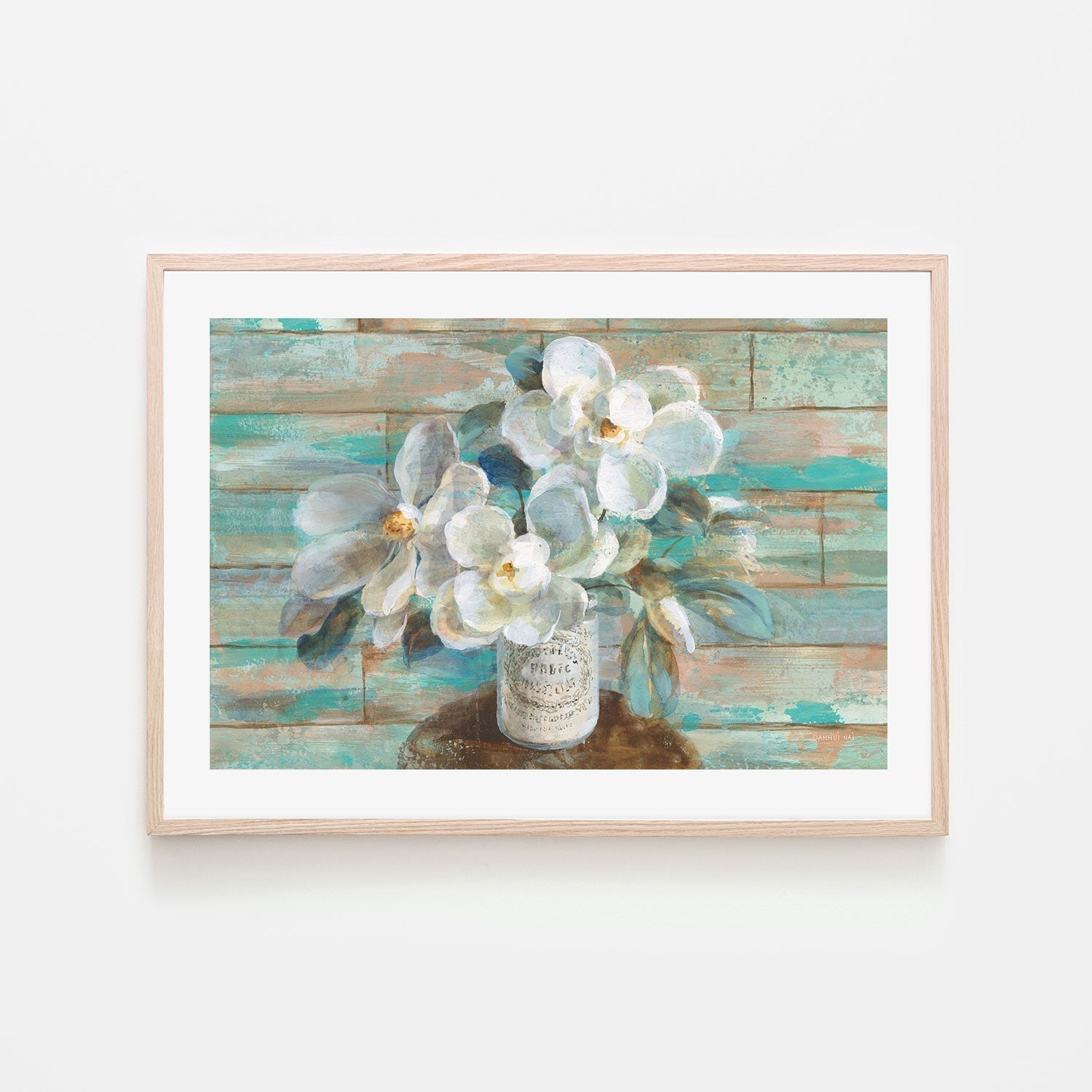 wall-art-print-canvas-poster-framed-Sophies Magnolia-by-Danhui Nai-Gioia Wall Art