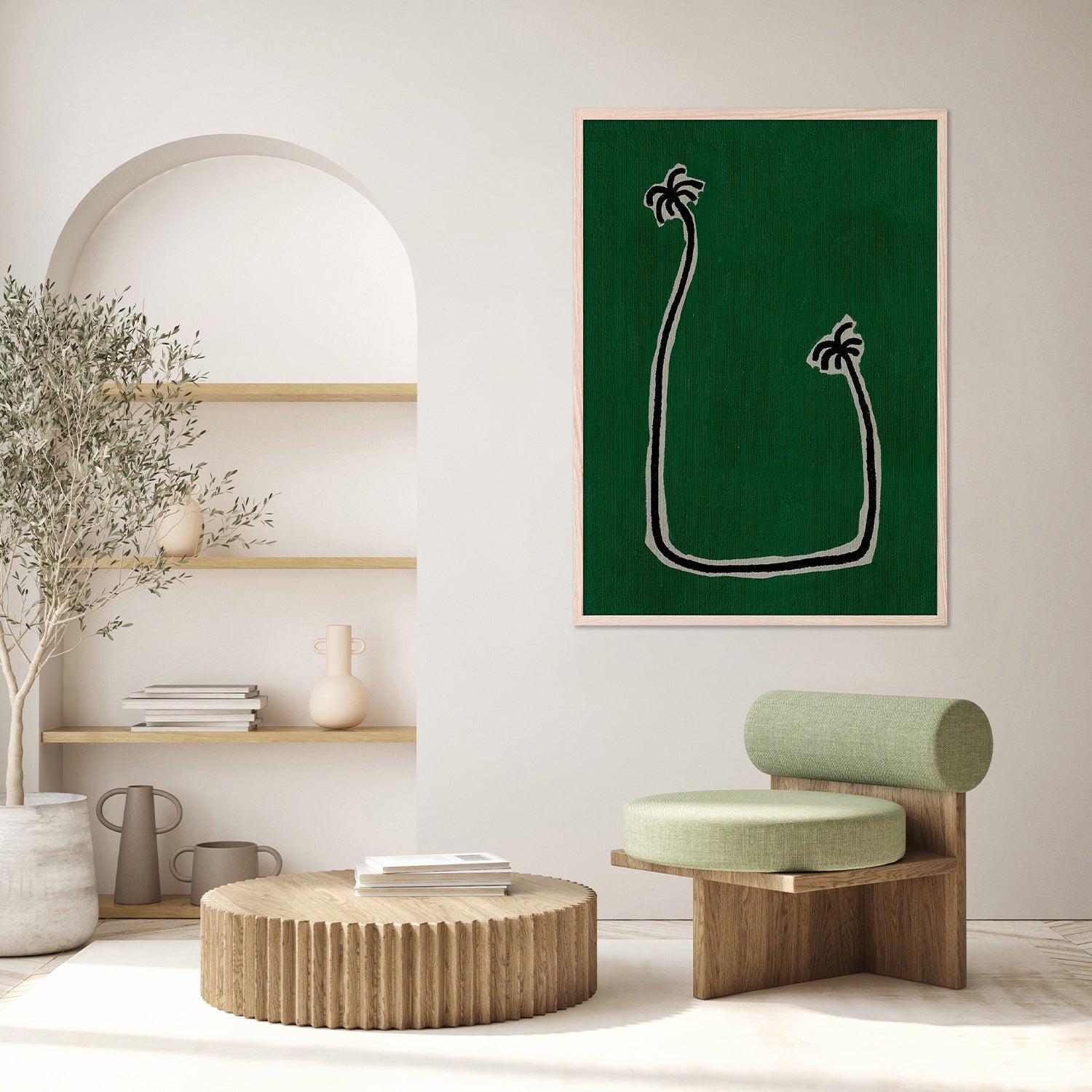 wall-art-print-canvas-poster-framed-Soul Bound - Green-9