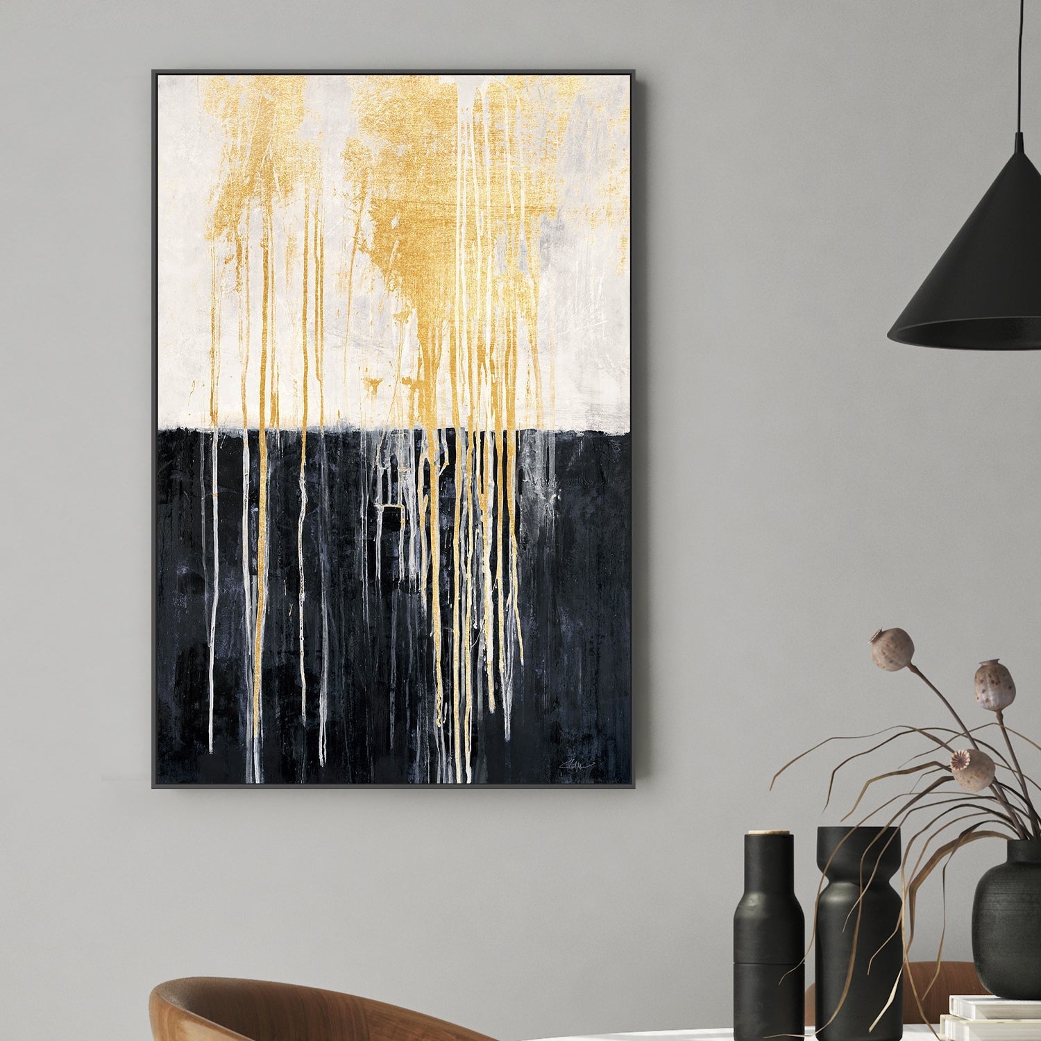 wall-art-print-canvas-poster-framed-Sound Of Rain , By Filippo Loco-2