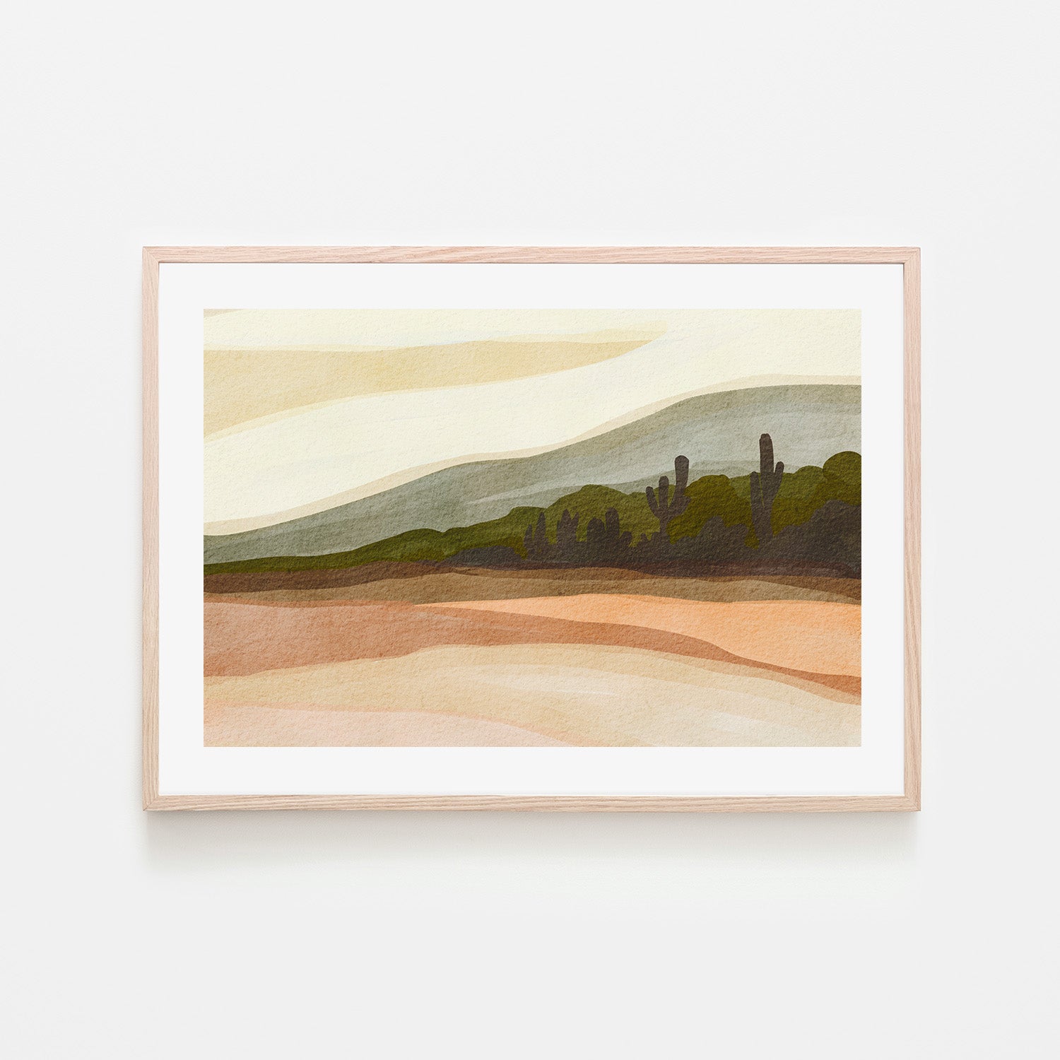 wall-art-print-canvas-poster-framed-Southwestern View , By Nikita Jariwala-6