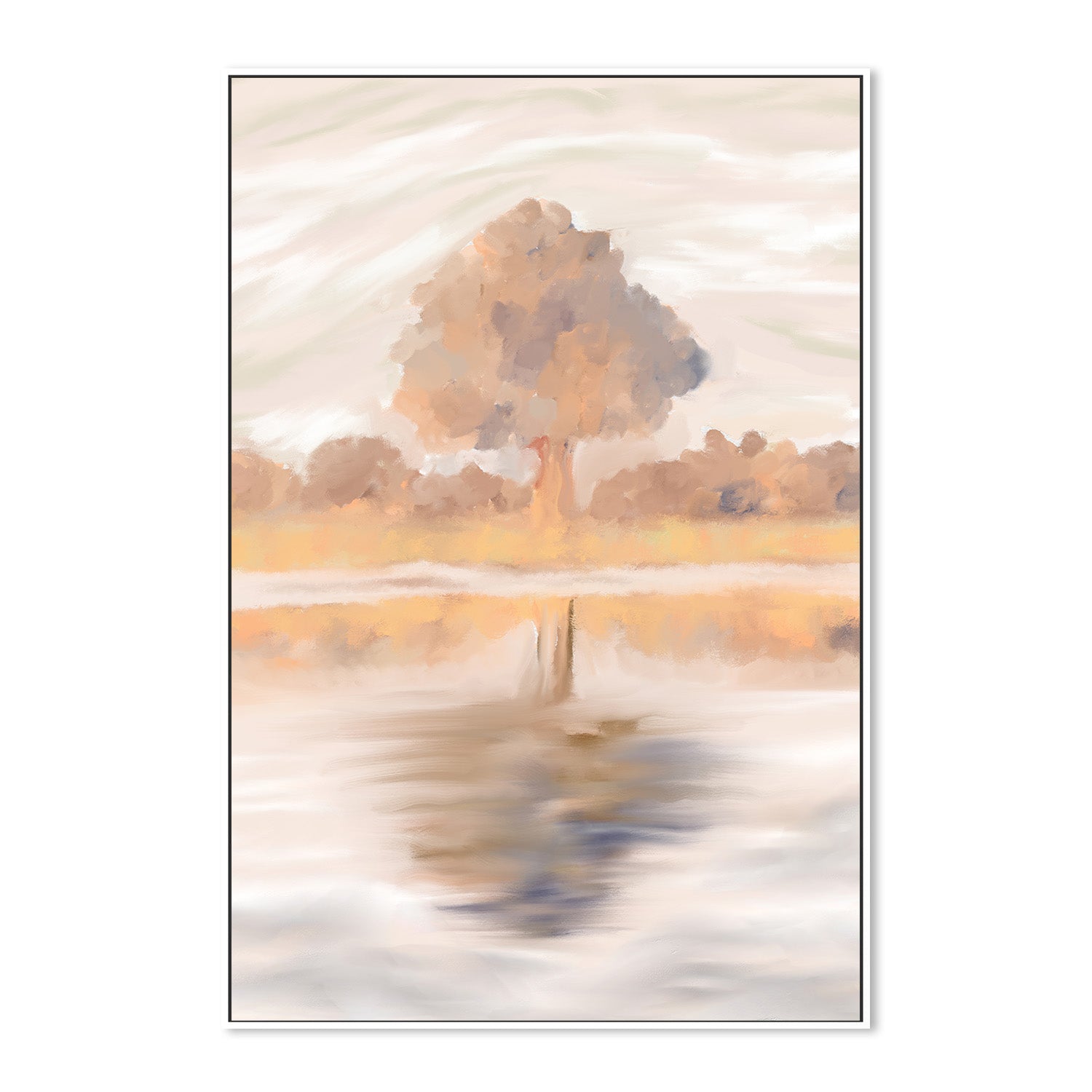 wall-art-print-canvas-poster-framed-Sovereign Reflections of the Jackalberry Tree, Caprivi, Botswana , By Jenna Alheit-5