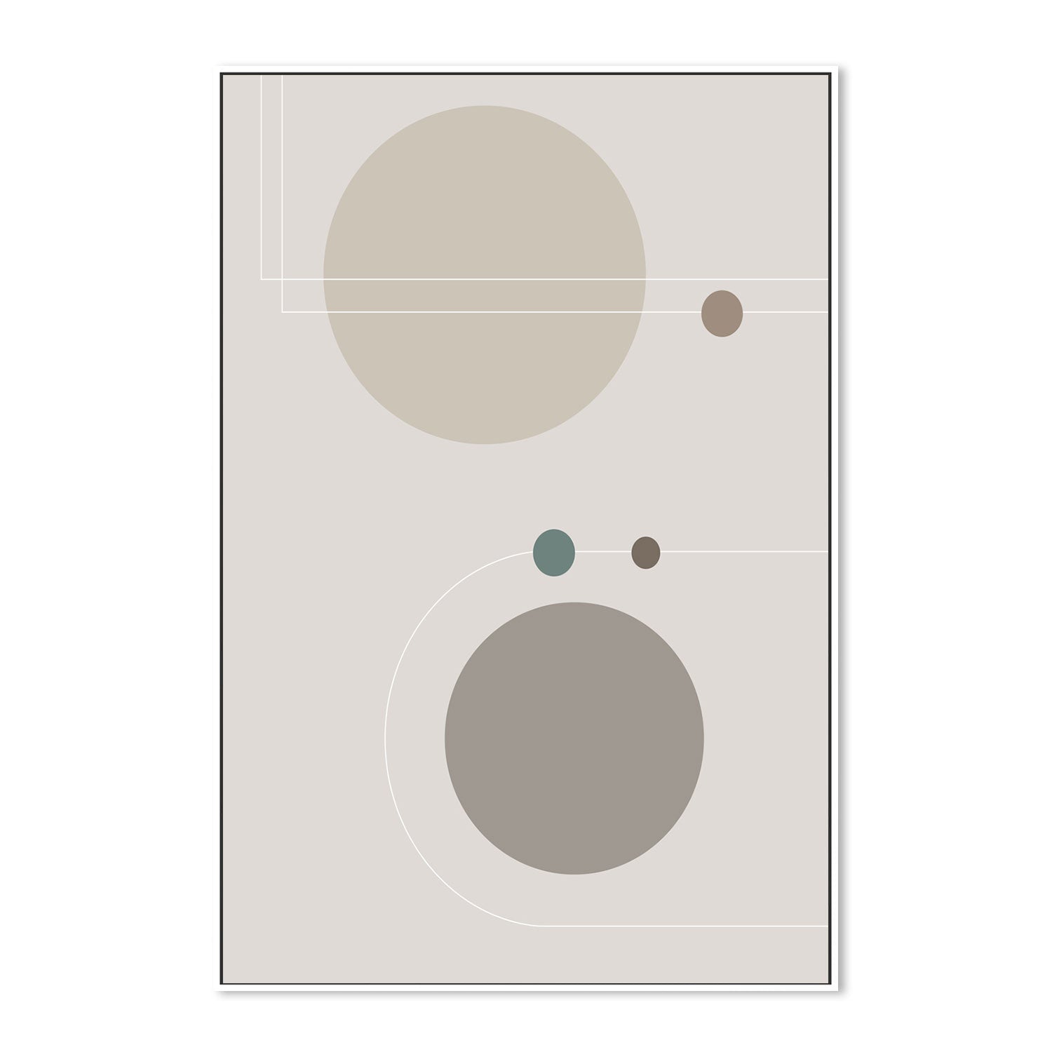wall-art-print-canvas-poster-framed-Space Odyssey, Style B-GIOIA-WALL-ART