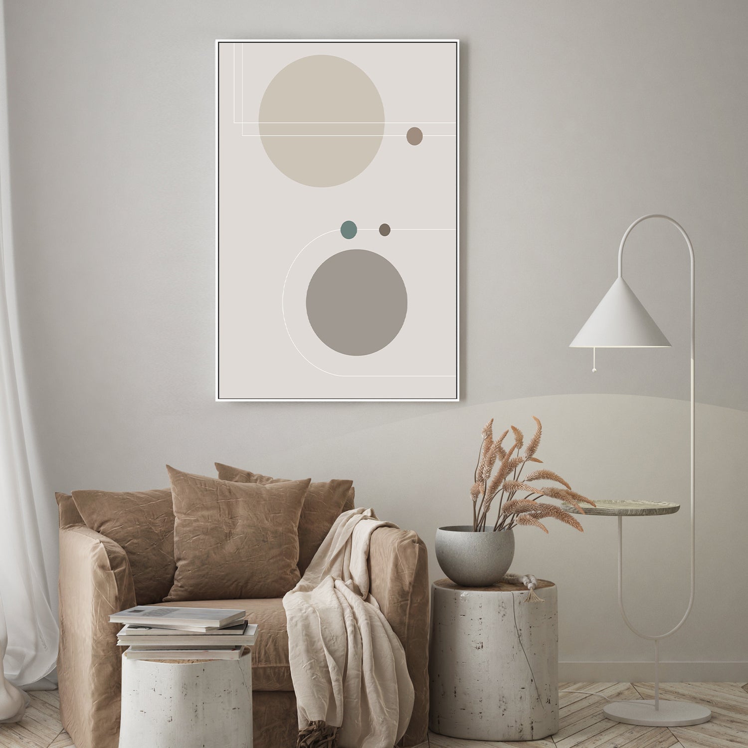 wall-art-print-canvas-poster-framed-Space Odyssey, Style B-GIOIA-WALL-ART