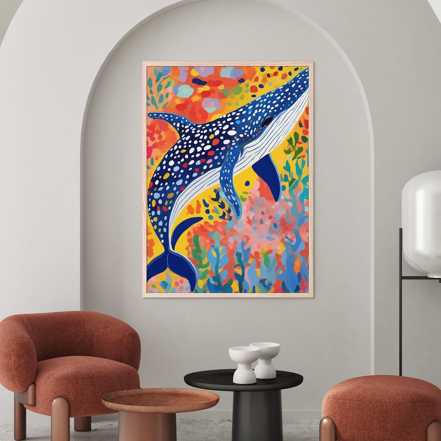 wall-art-print-canvas-poster-framed-Spotted Whale-2