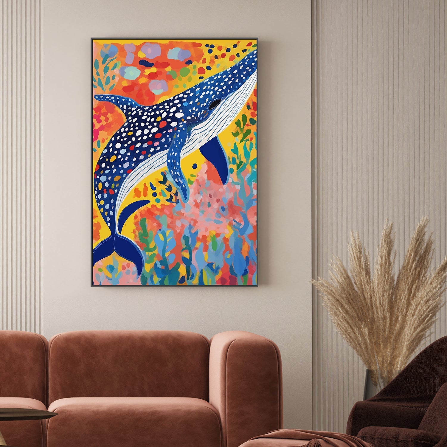 wall-art-print-canvas-poster-framed-Spotted Whale-7
