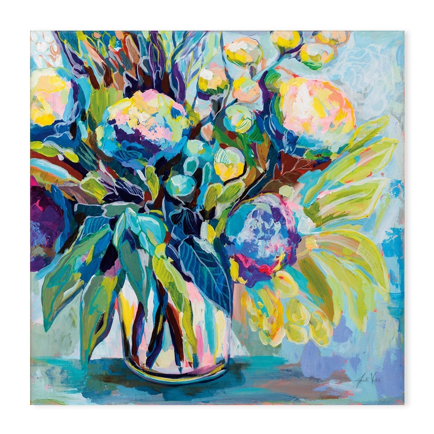 wall-art-print-canvas-poster-framed-Spring Bloom-by-Jeanette Vertentes-Gioia Wall Art