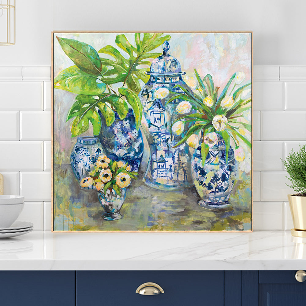 wall-art-print-canvas-poster-framed-Spring Ginger-by-Jeanette Vertentes-Gioia Wall Art