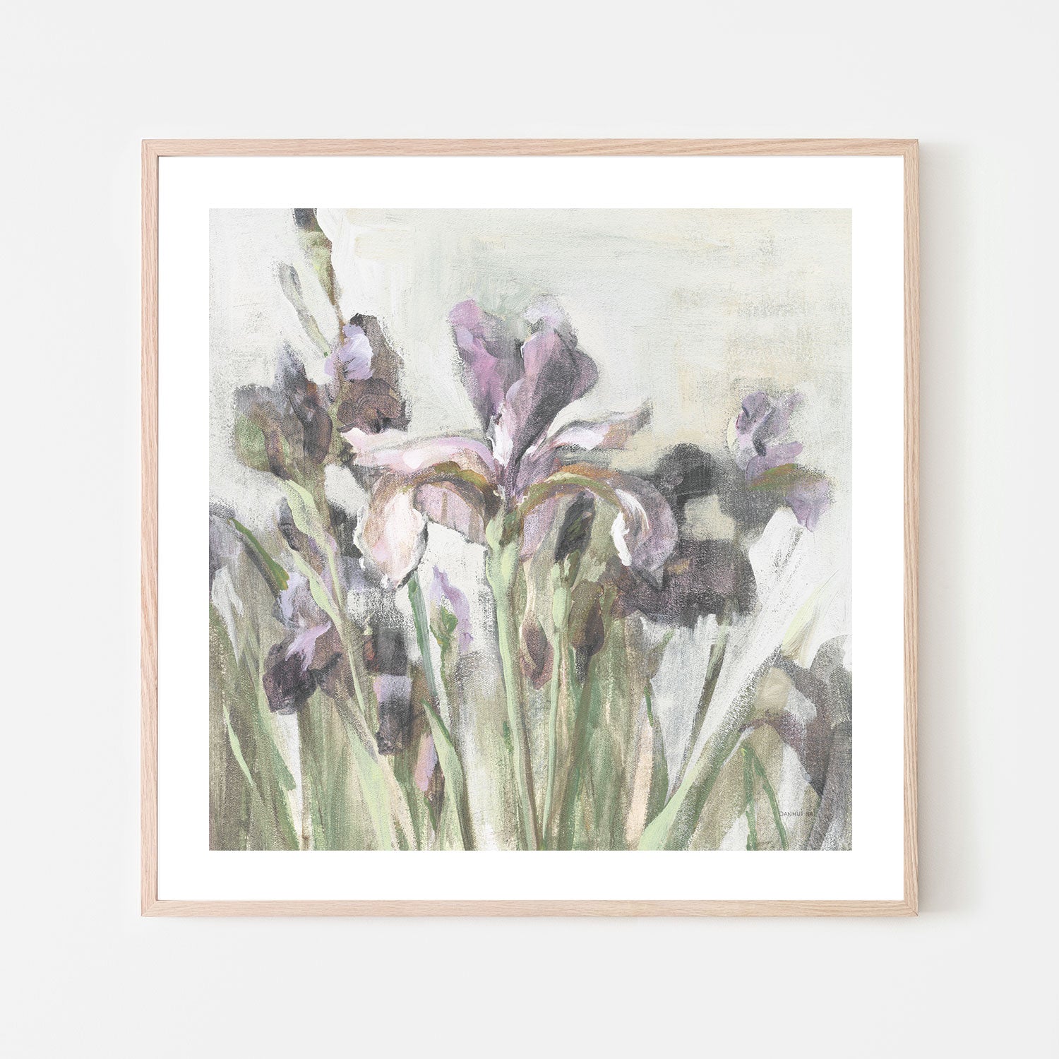 wall-art-print-canvas-poster-framed-Spring Iris , By Danhui Nai-6