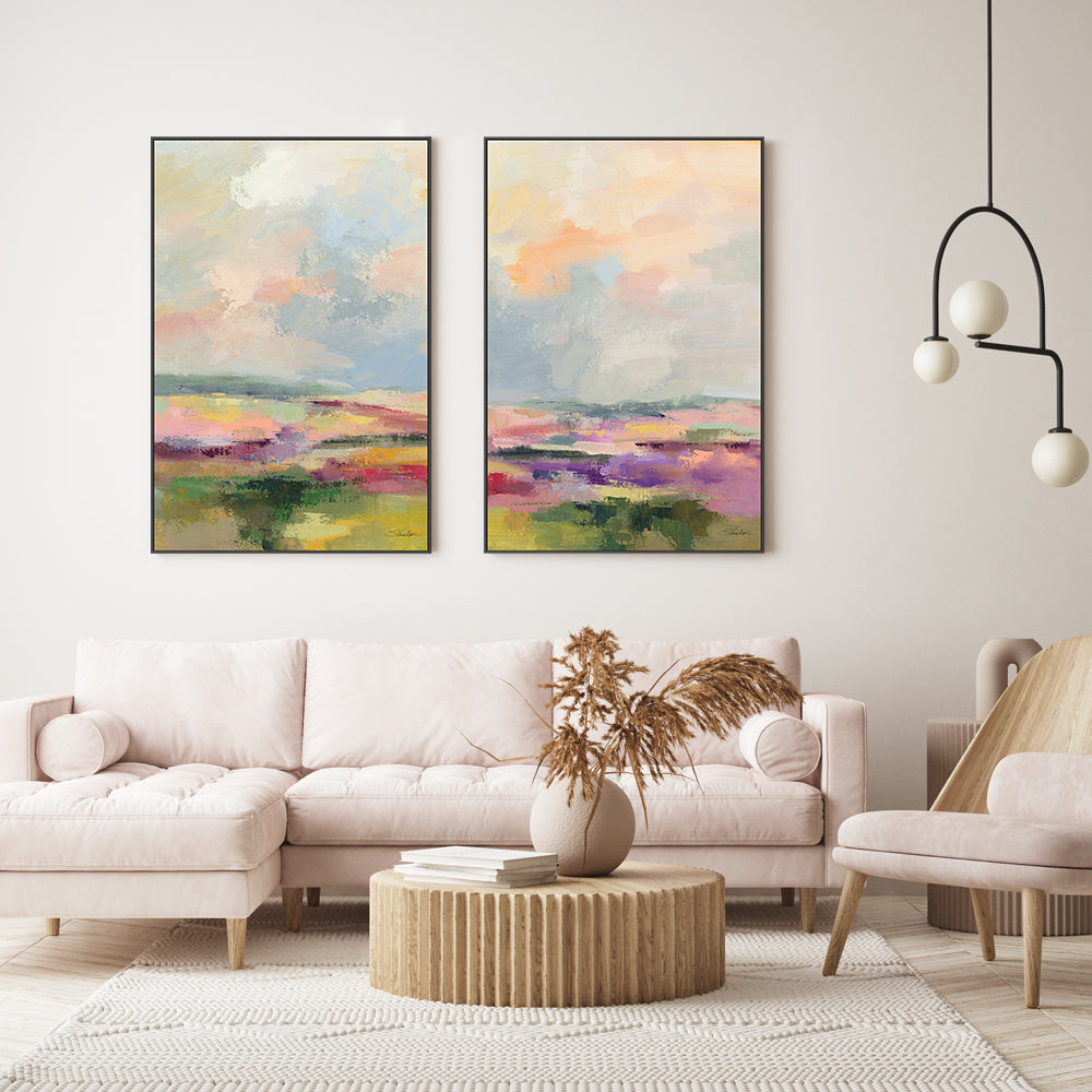 wall-art-print-canvas-poster-framed-Spring Light, Style A & B, Set Of 2 , By Silvia Vassileva-7