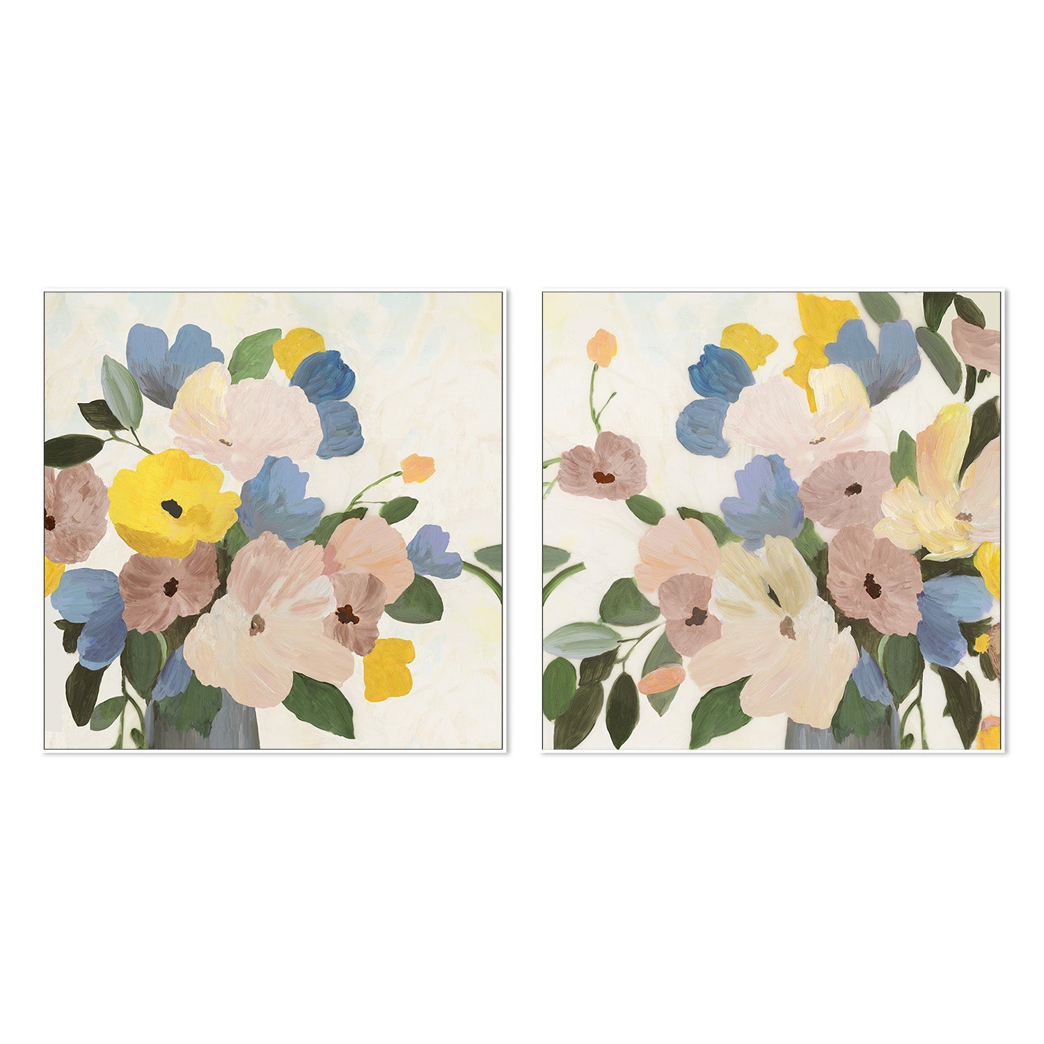 wall-art-print-canvas-poster-framed-Spring Picks, Style A & B, Set Of 2 , By Asia Jensen-5