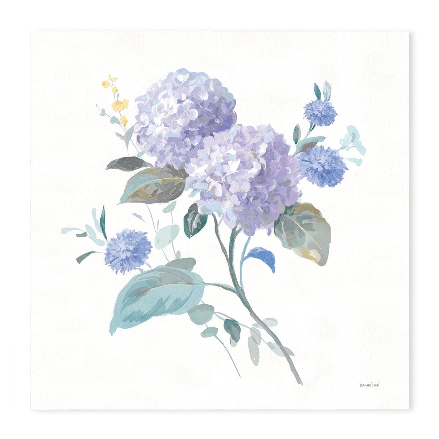 wall-art-print-canvas-poster-framed-Spring Simplicity, Style A & B, Set Of 2 , By Danhui Nai-GIOIA-WALL-ART