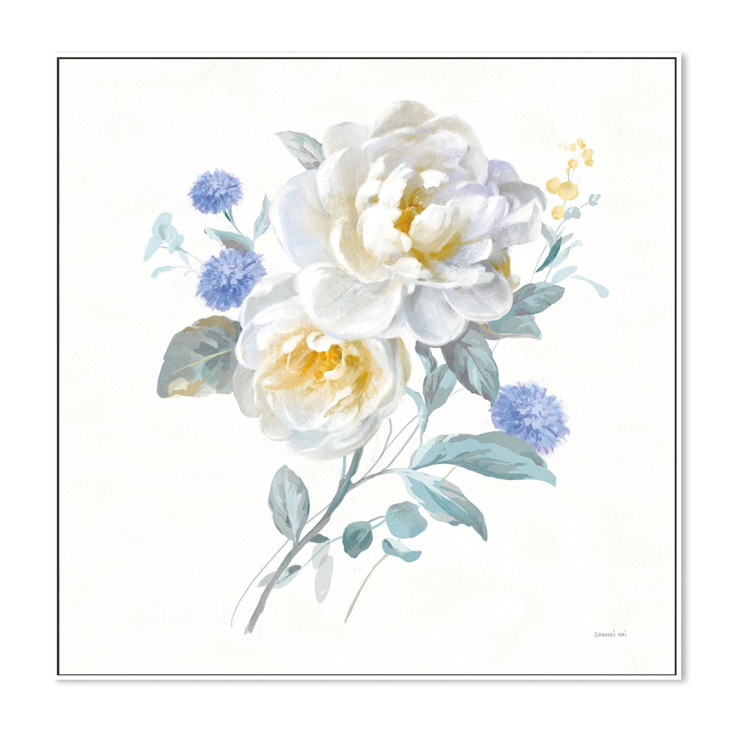 wall-art-print-canvas-poster-framed-Spring Simplicity, Style B , By Danhui Nai-GIOIA-WALL-ART