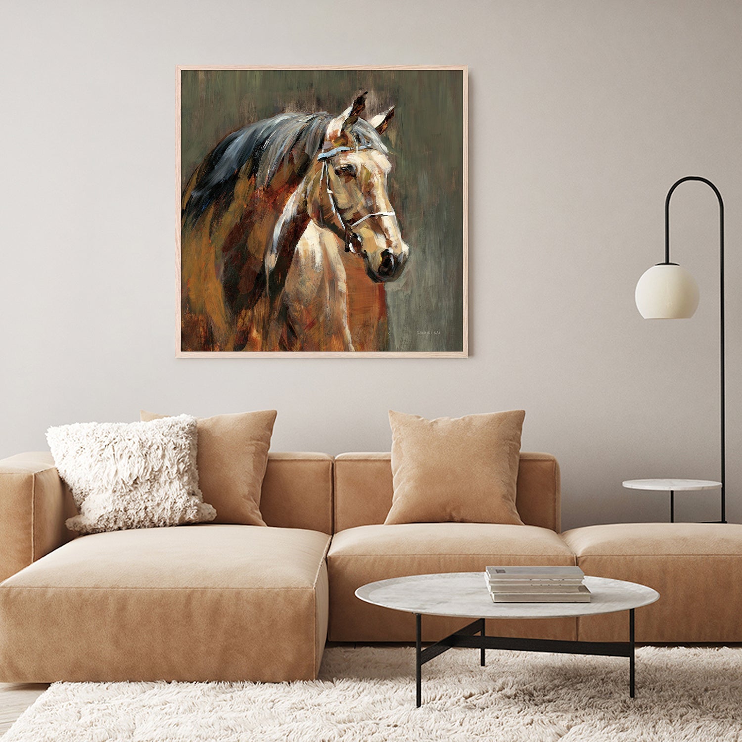 wall-art-print-canvas-poster-framed-Stable at Dusk-8