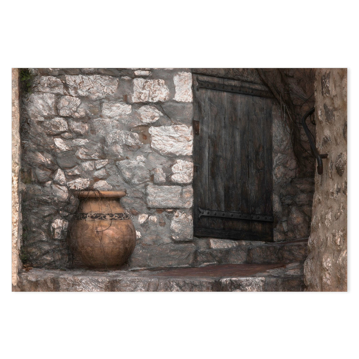 wall-art-print-canvas-poster-framed-Stair Alley, by Gilbert Claes-by-Plus X Studio-Gioia Wall Art