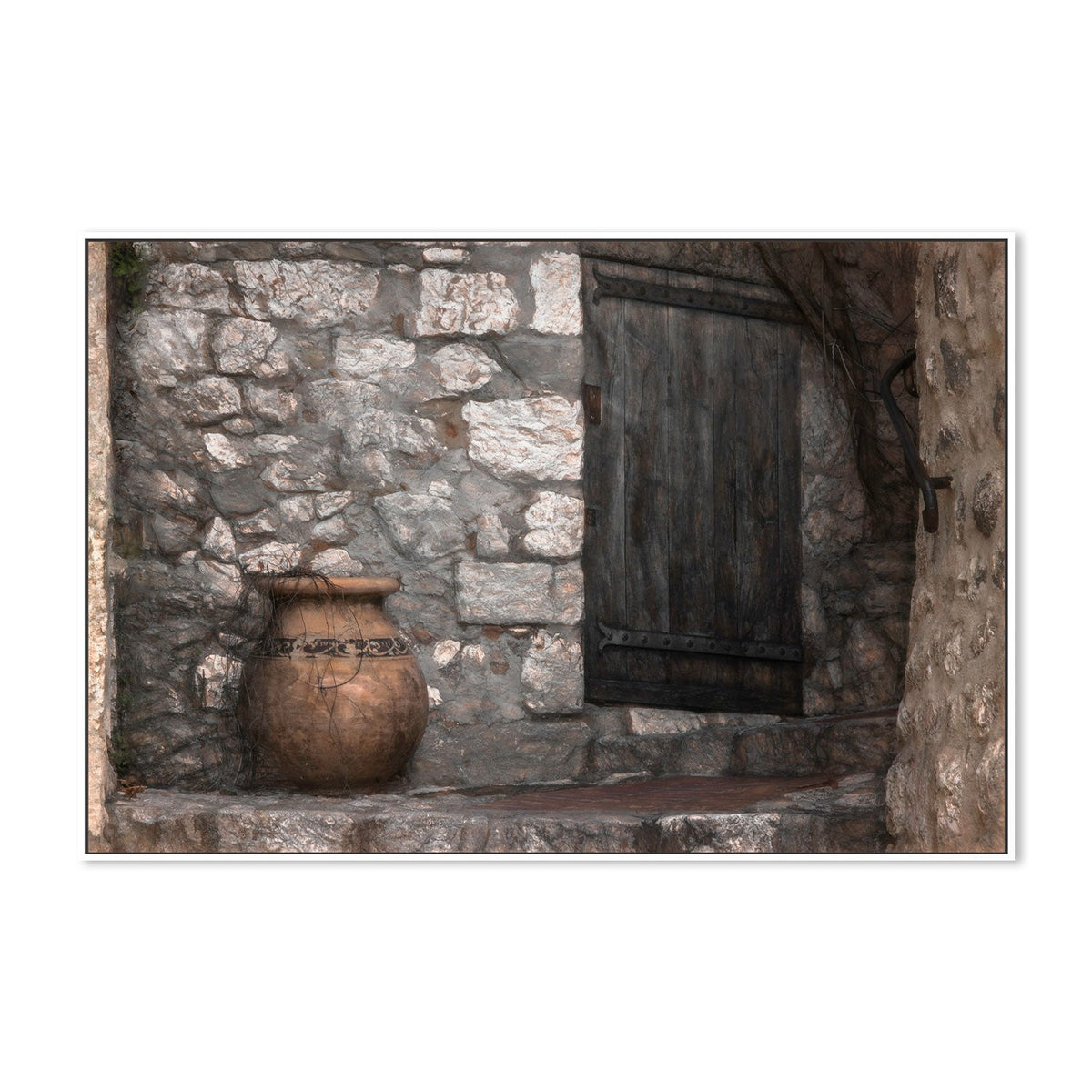 wall-art-print-canvas-poster-framed-Stair Alley, by Gilbert Claes-by-Plus X Studio-Gioia Wall Art