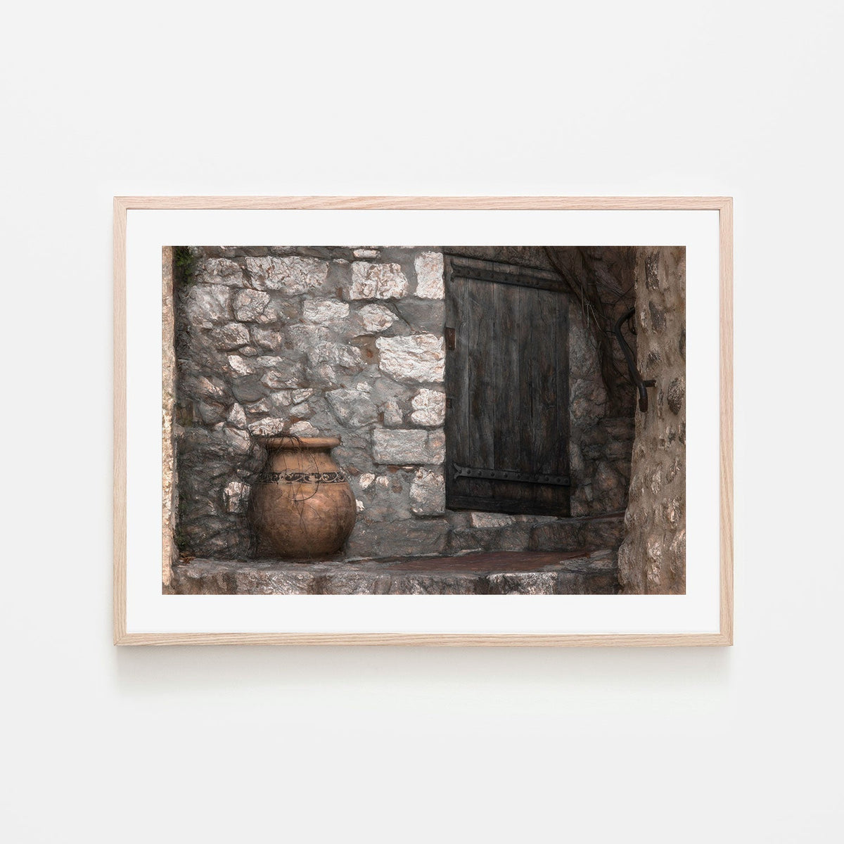 wall-art-print-canvas-poster-framed-Stair Alley, by Gilbert Claes-by-Plus X Studio-Gioia Wall Art