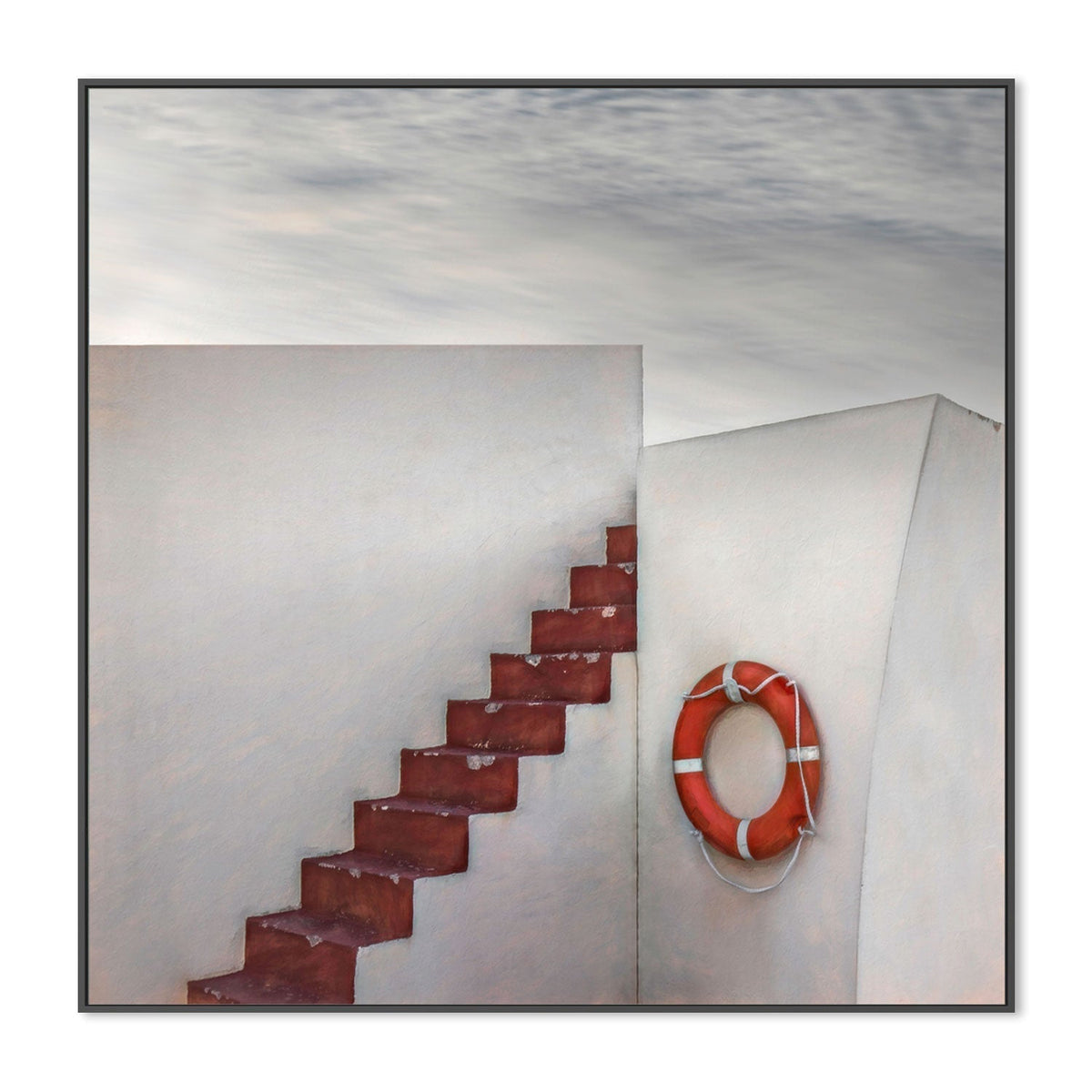 Stairway To Heaven, by Gilbert Claes-Gioia-Prints-Framed-Canvas-Poster-GIOIA-WALL-ART
