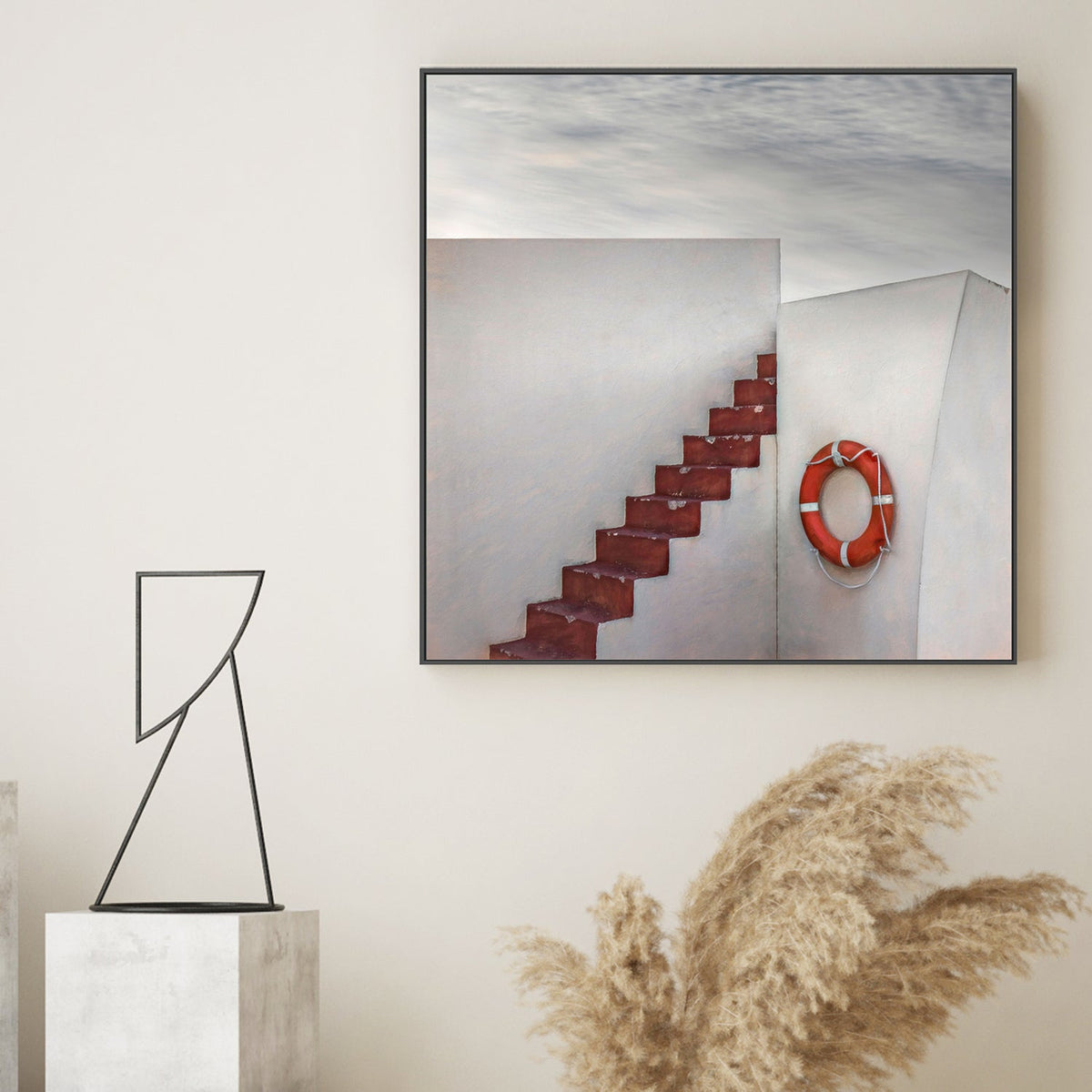 Stairway To Heaven, by Gilbert Claes-Gioia-Prints-Framed-Canvas-Poster-GIOIA-WALL-ART