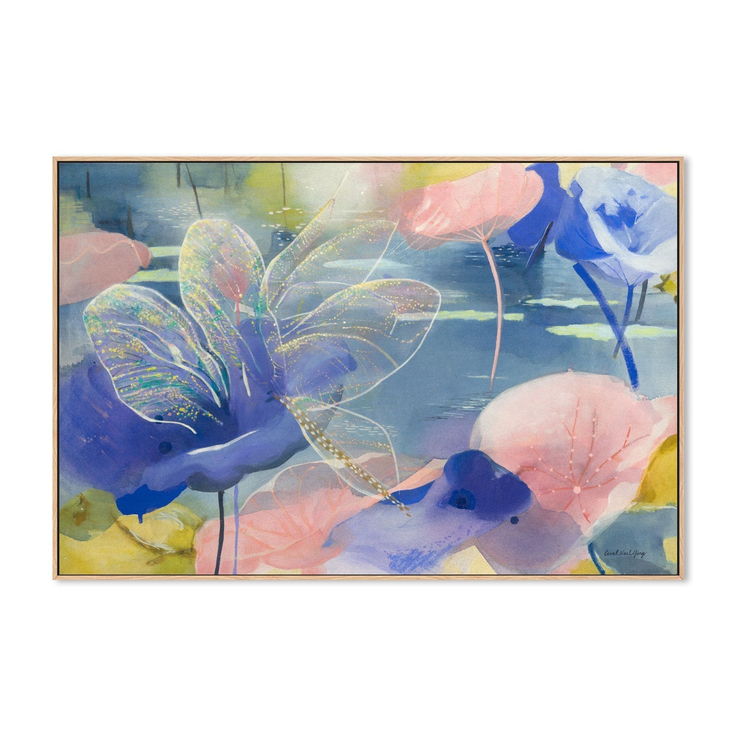 wall-art-print-canvas-poster-framed-Stars in The Wings , By Coral Noel Yang-4