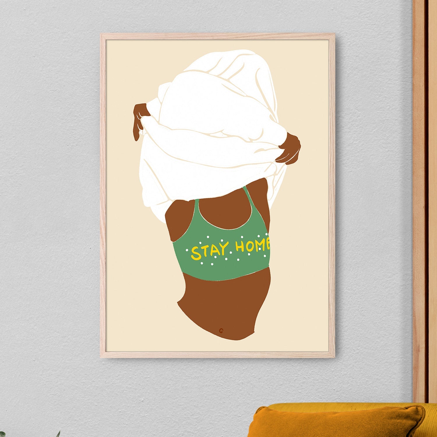 wall-art-print-canvas-poster-framed-Stay Home-2