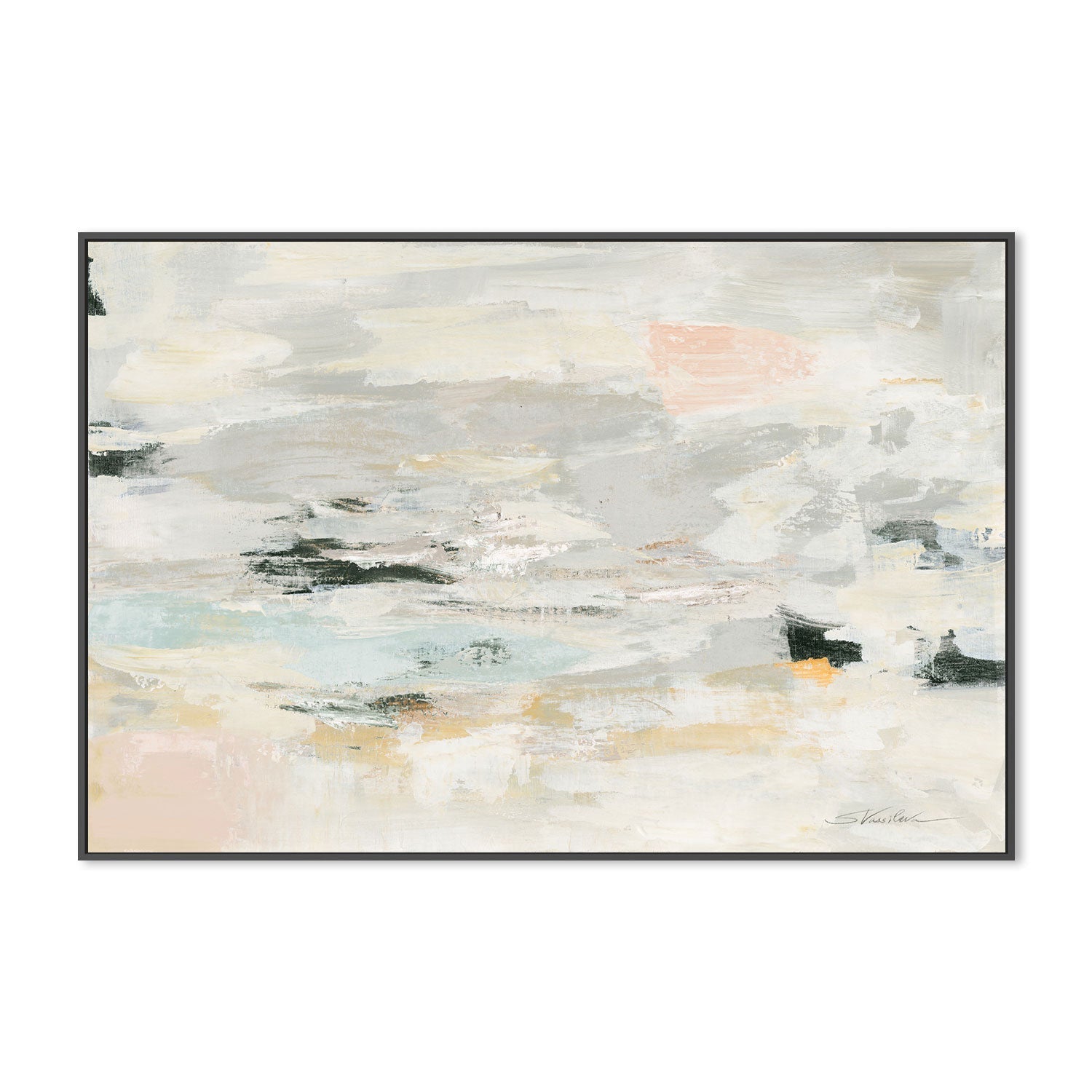 wall-art-print-canvas-poster-framed-Steps on Stones, Style B , By Silvia Vassileva-GIOIA-WALL-ART