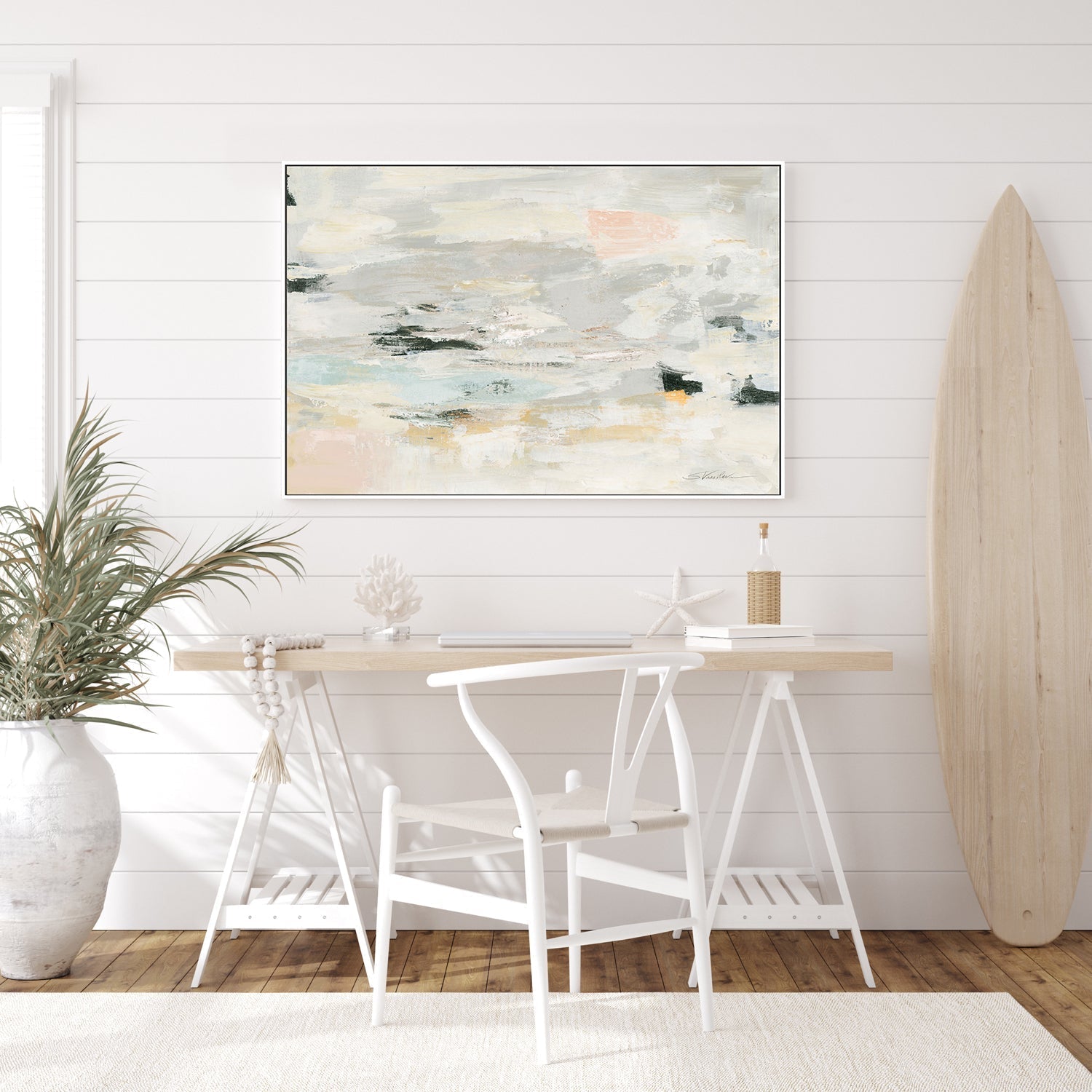 wall-art-print-canvas-poster-framed-Steps on Stones, Style B , By Silvia Vassileva-GIOIA-WALL-ART