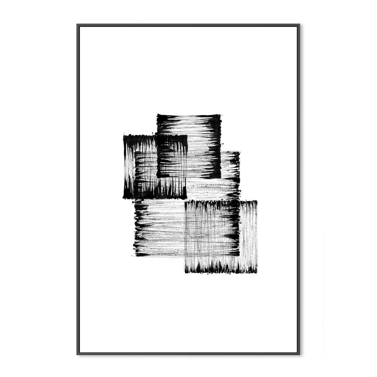 wall-art-print-canvas-poster-framed-Stick Ink, Style A-by-Danushka Abeygoda-Gioia Wall Art