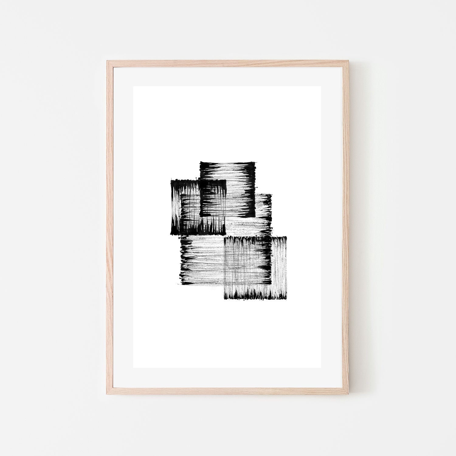 wall-art-print-canvas-poster-framed-Stick Ink, Style A-by-Danushka Abeygoda-Gioia Wall Art