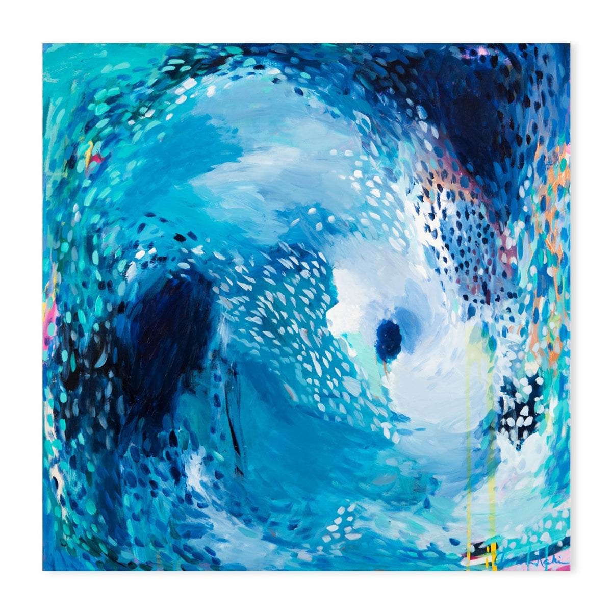 wall-art-print-canvas-poster-framed-Still & The moon pull the tide, Set Of 2 , By Amira Rahim-GIOIA-WALL-ART
