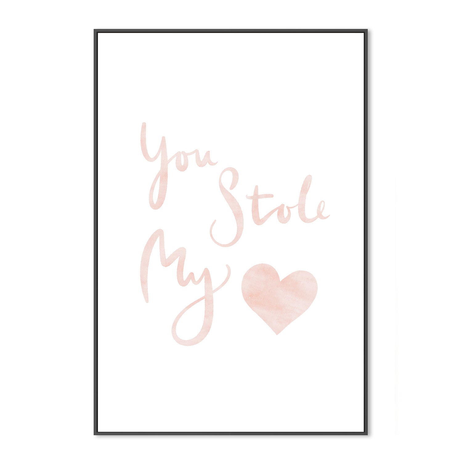 wall-art-print-canvas-poster-framed-Stole My Heart , By Leah Straatsma-3