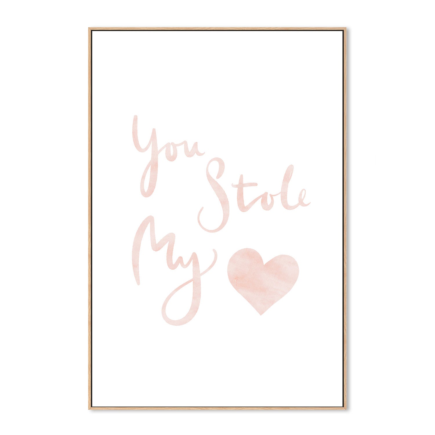 wall-art-print-canvas-poster-framed-Stole My Heart , By Leah Straatsma-4