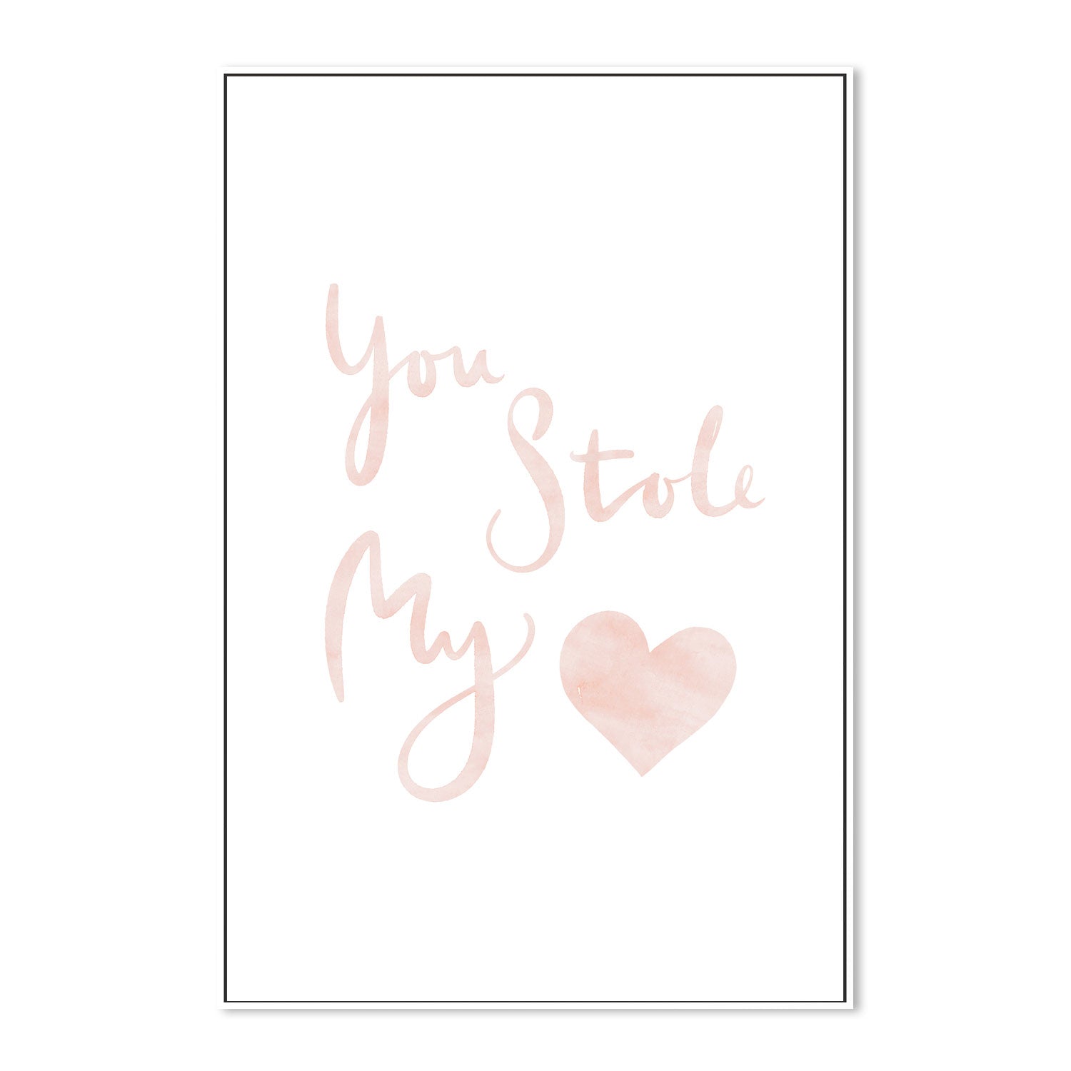 wall-art-print-canvas-poster-framed-Stole My Heart , By Leah Straatsma-5