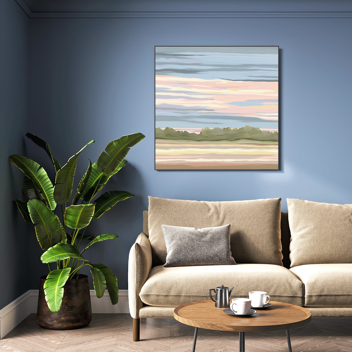 wall-art-print-canvas-poster-framed-Streaking, Caprivi, Botswana , By Jenna Alheit-7