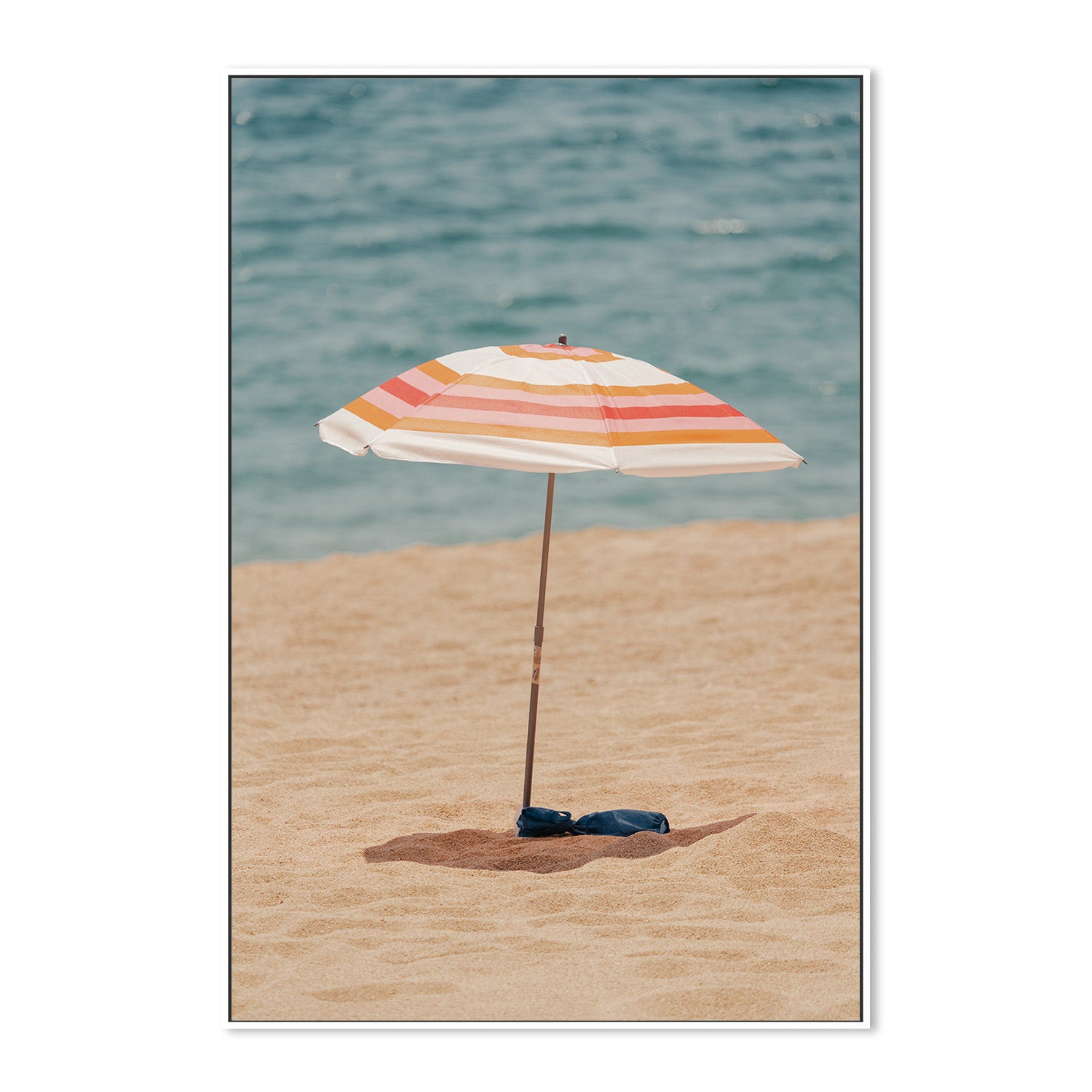 wall-art-print-canvas-poster-framed-Striped Umbrella-5