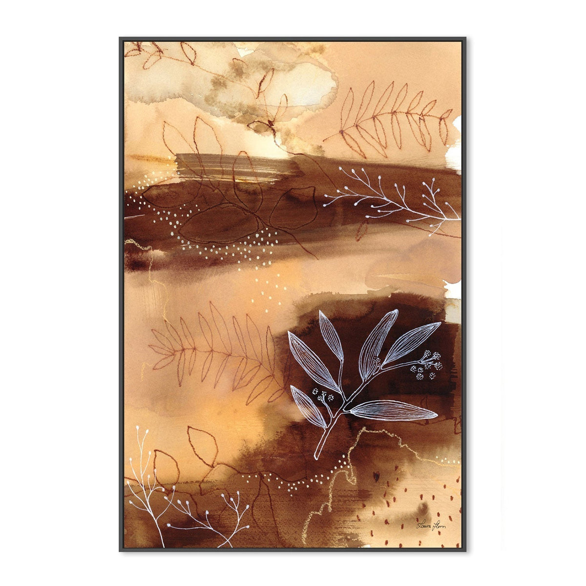 wall-art-print-canvas-poster-framed-Subtle Autumn-by-Laura Horn-Gioia Wall Art
