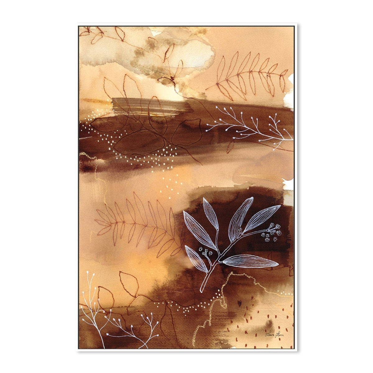 wall-art-print-canvas-poster-framed-Subtle Autumn-by-Laura Horn-Gioia Wall Art