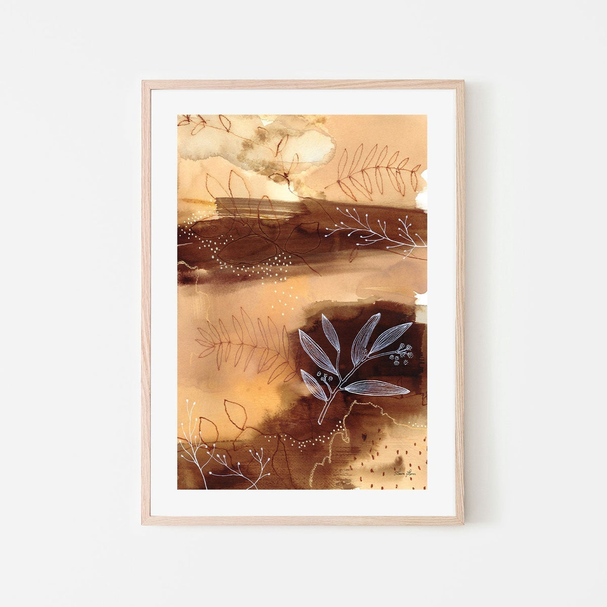 wall-art-print-canvas-poster-framed-Subtle Autumn-by-Laura Horn-Gioia Wall Art