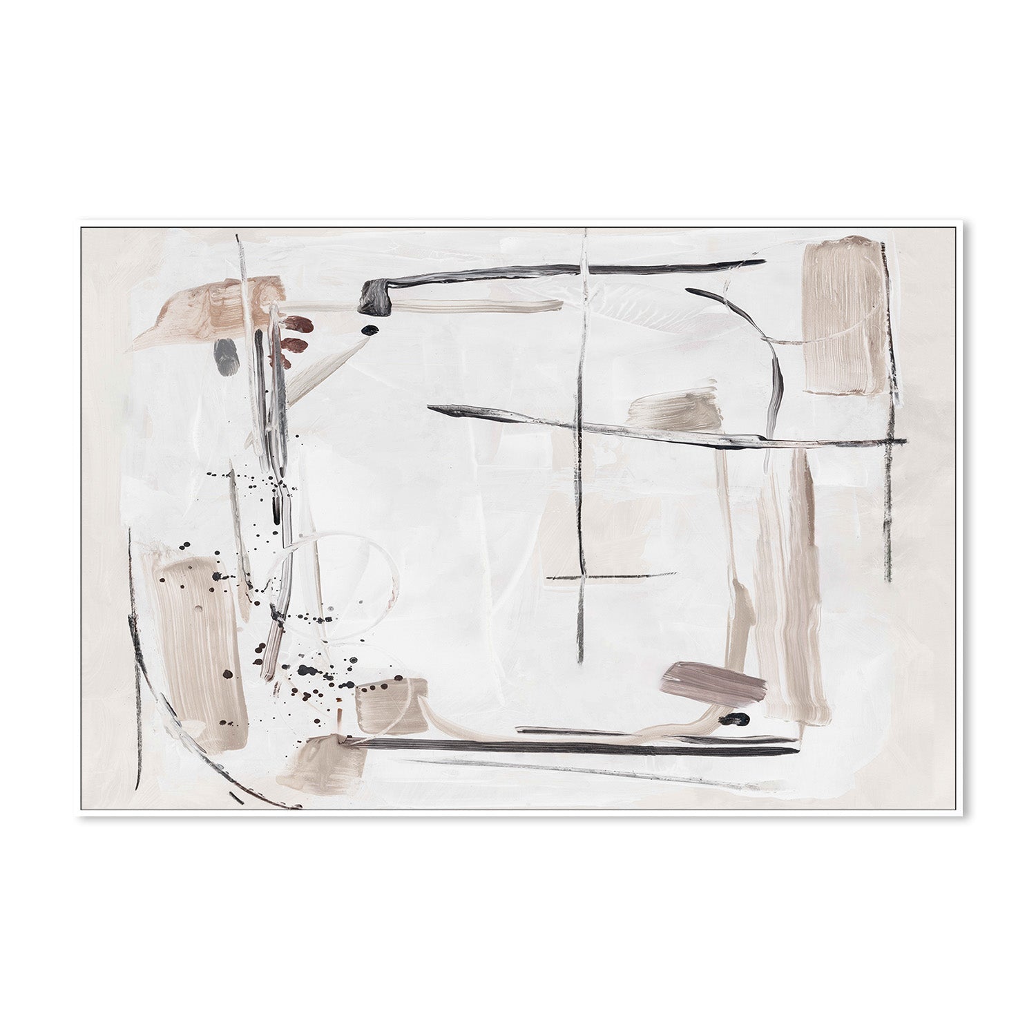 wall-art-print-canvas-poster-framed-Subtle Lines and Soft Hues-5