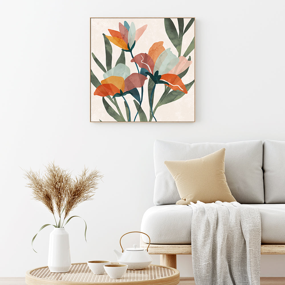 wall-art-print-canvas-poster-framed-Summer Bouquet, Style C , By Nina Blue-7