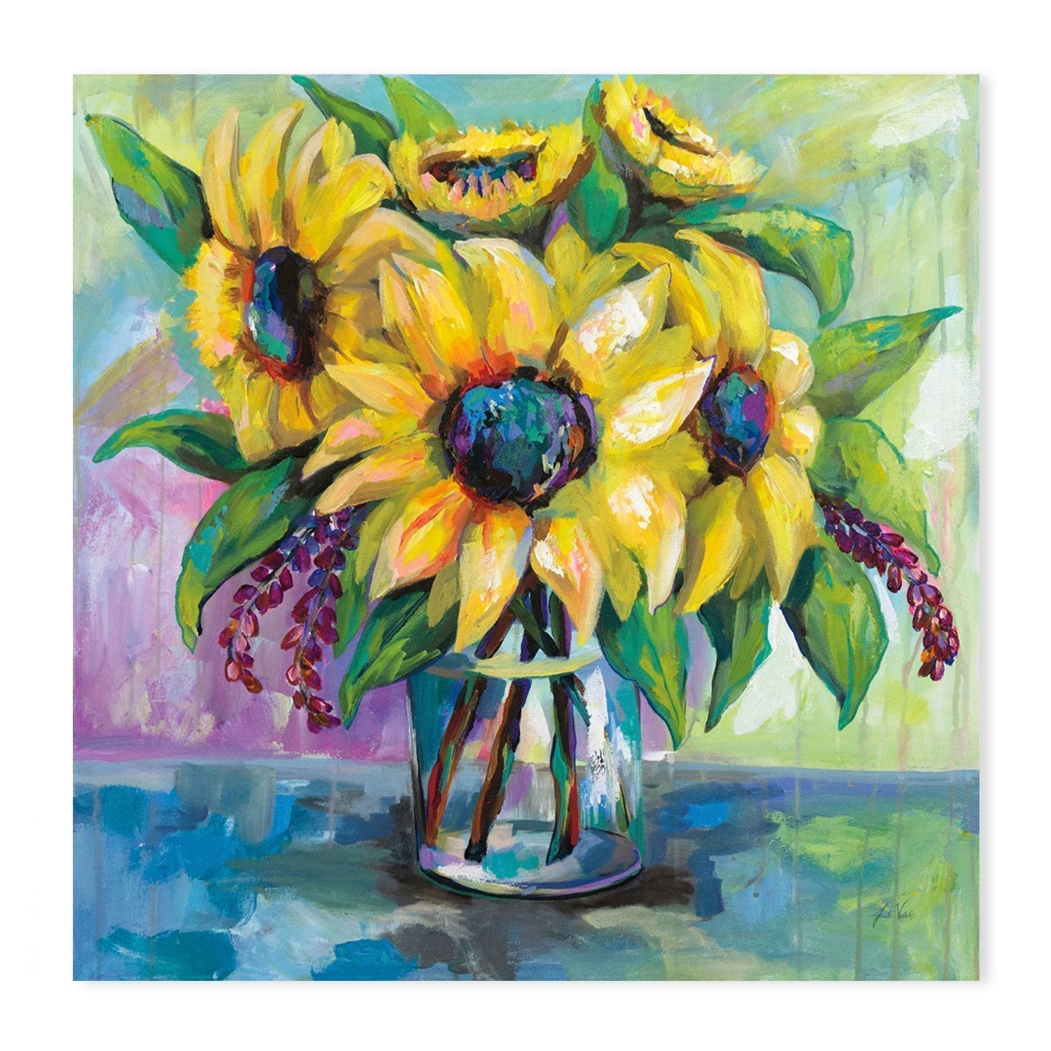 wall-art-print-canvas-poster-framed-Summer-by-Jeanette Vertentes-Gioia Wall Art
