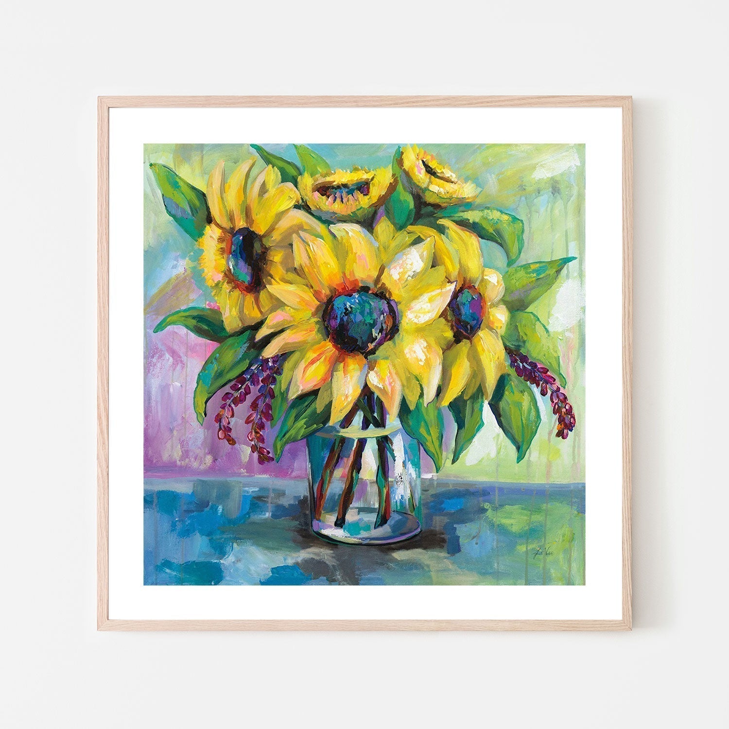 wall-art-print-canvas-poster-framed-Summer-by-Jeanette Vertentes-Gioia Wall Art