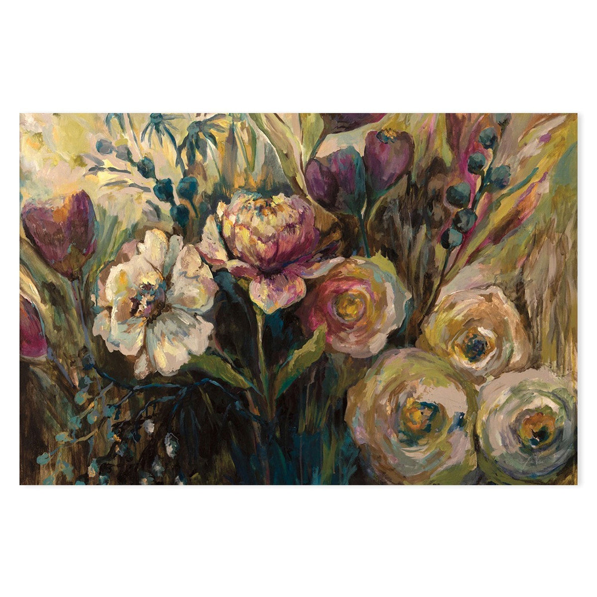wall-art-print-canvas-poster-framed-Summer Garden-by-Jeanette Vertentes-Gioia Wall Art