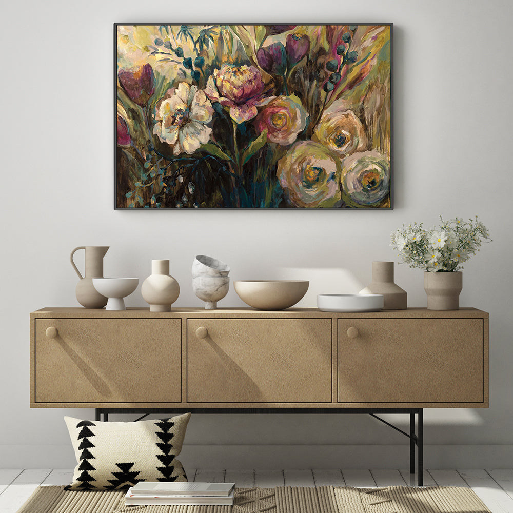wall-art-print-canvas-poster-framed-Summer Garden-by-Jeanette Vertentes-Gioia Wall Art