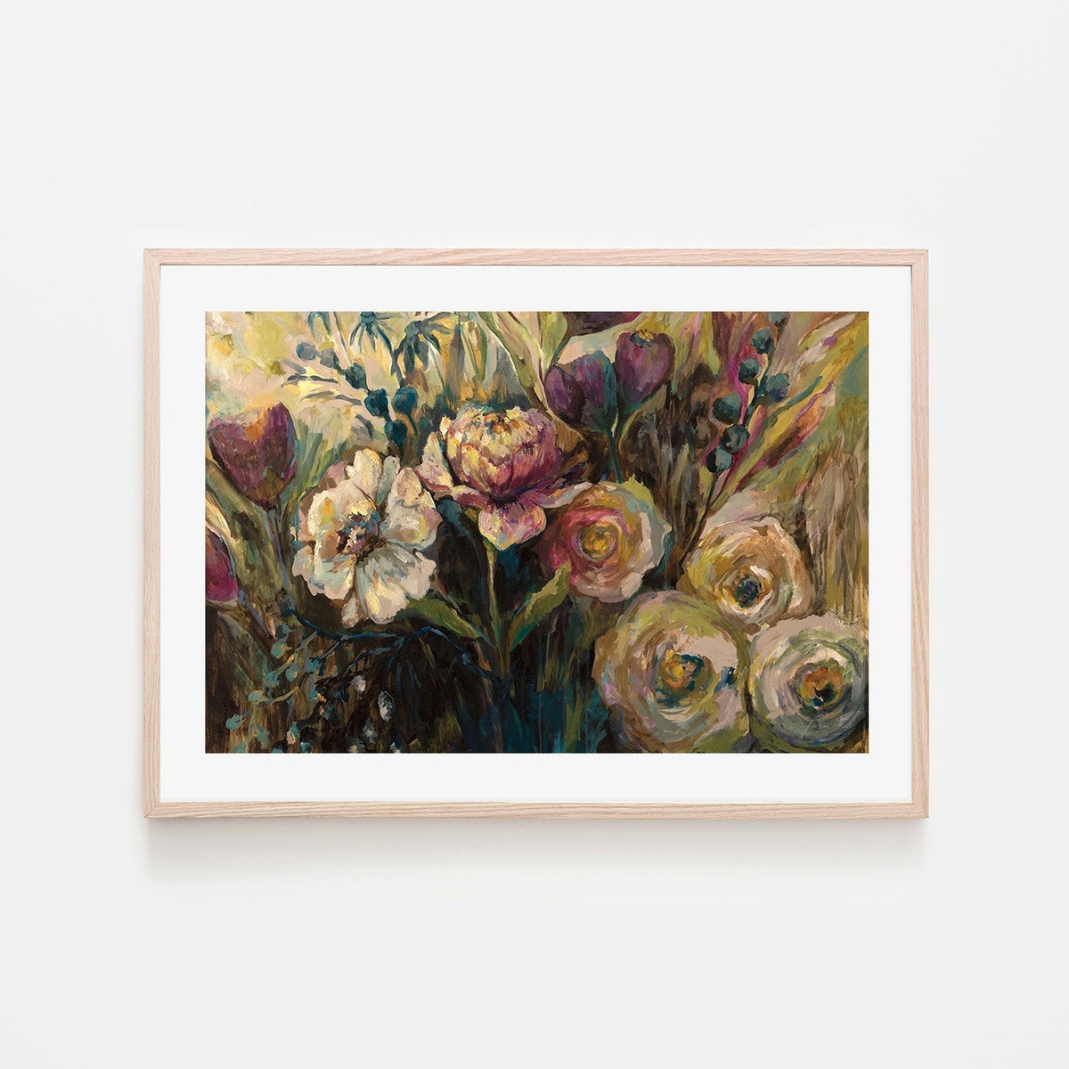 wall-art-print-canvas-poster-framed-Summer Garden-by-Jeanette Vertentes-Gioia Wall Art