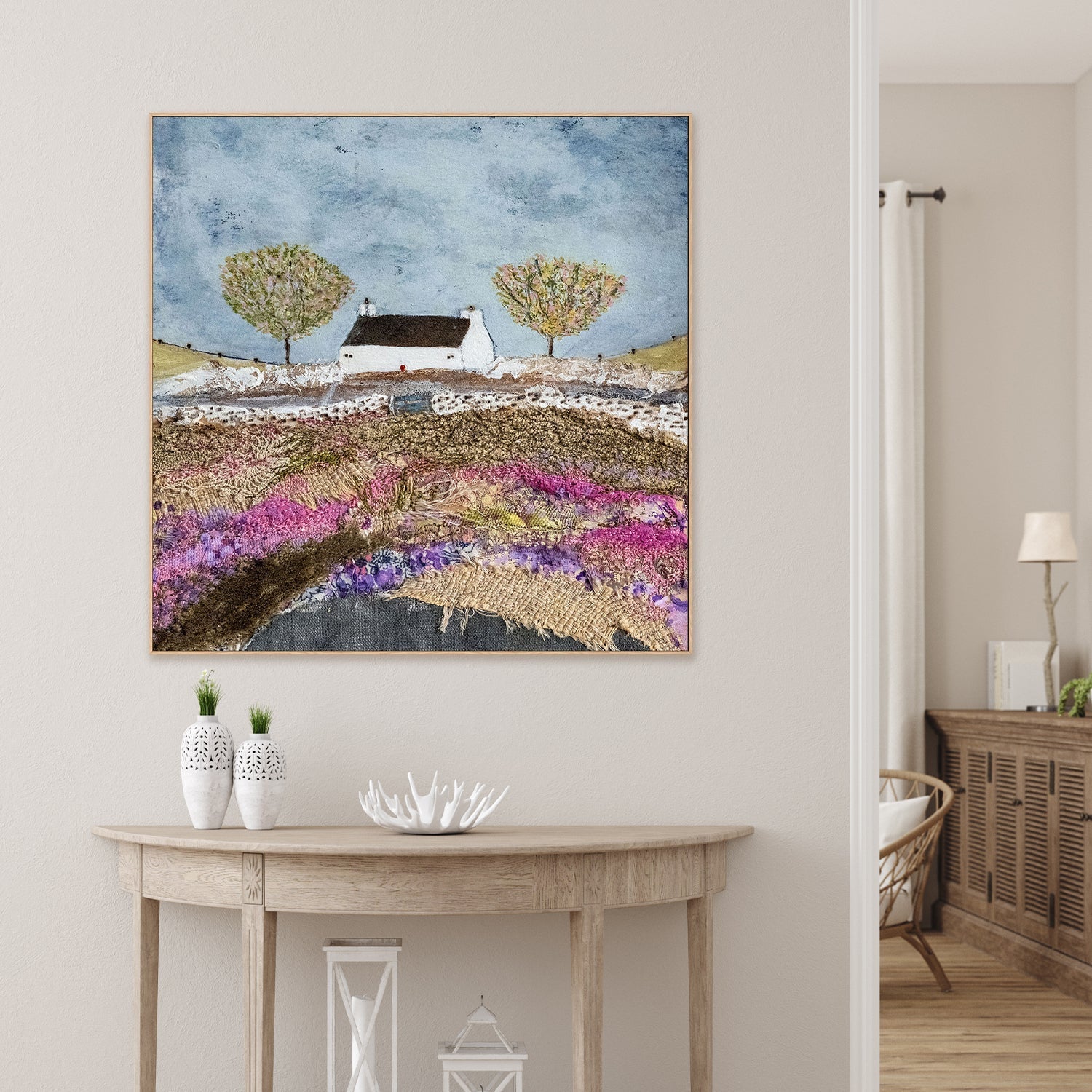 wall-art-print-canvas-poster-framed-Summer Hues , By Louise O'Hara-2