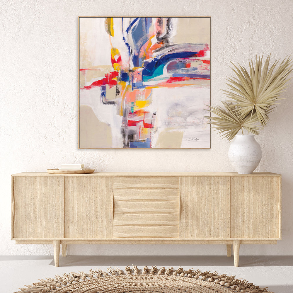 wall-art-print-canvas-poster-framed-Summer Pinwheel-by-Silvia Vassileva-Gioia Wall Art