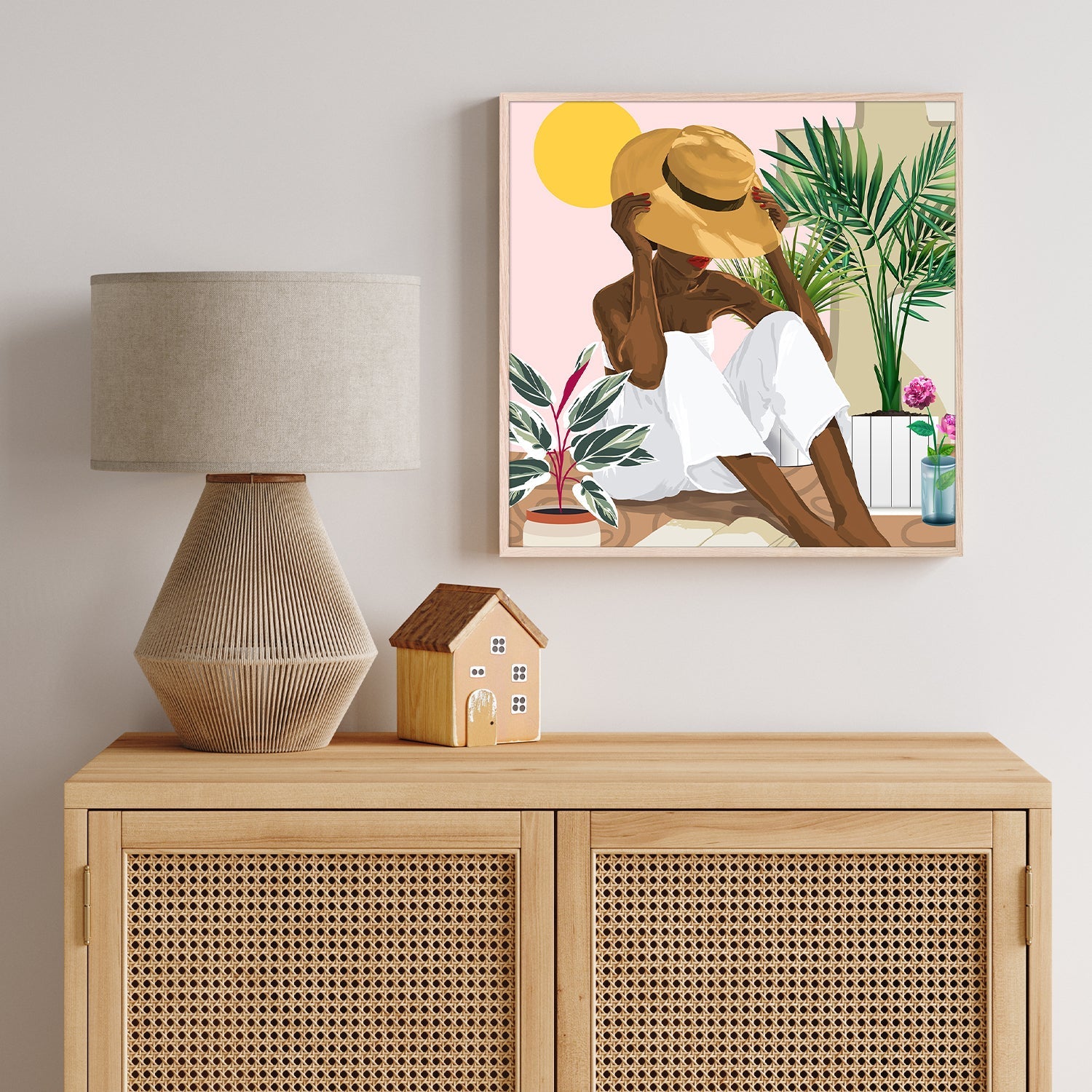 wall-art-print-canvas-poster-framed-Summer Reading-9