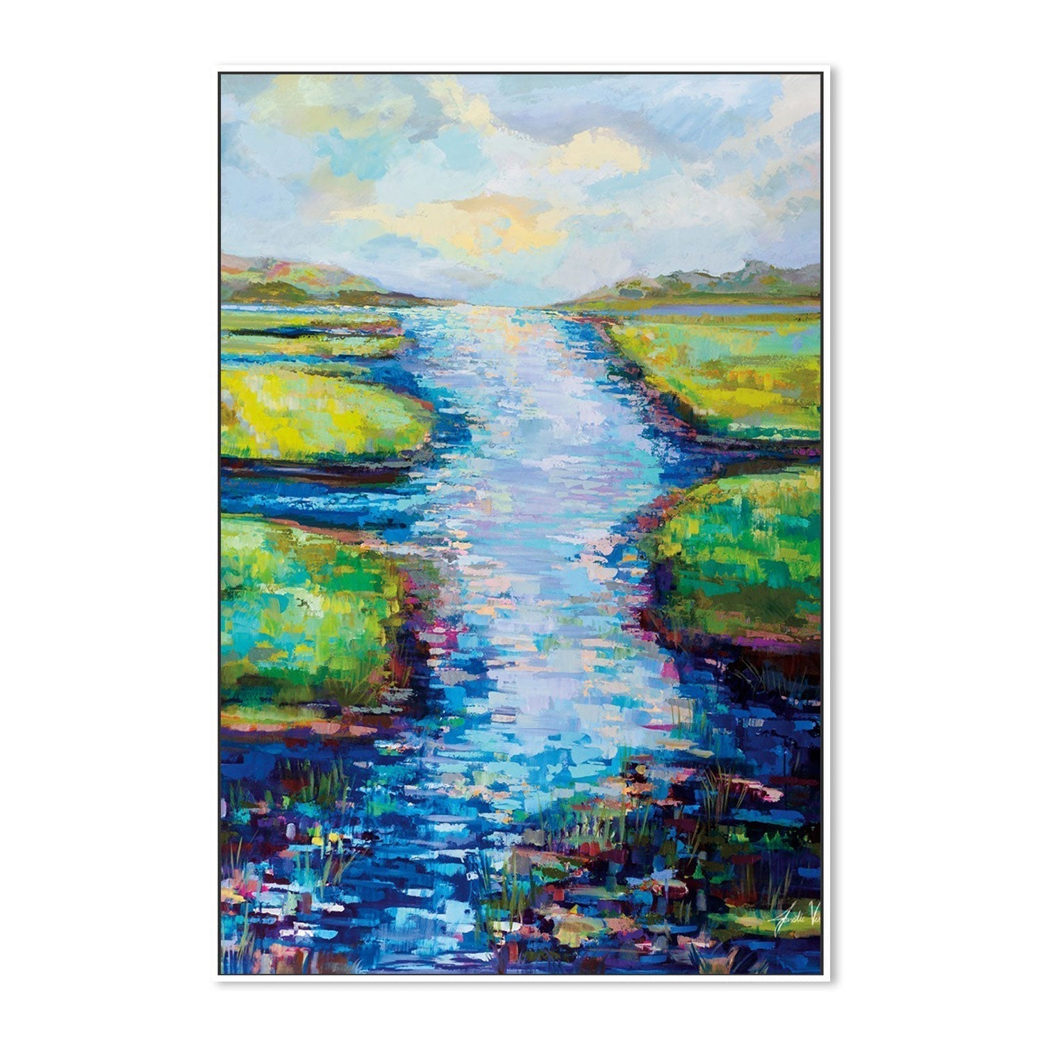 wall-art-print-canvas-poster-framed-Summer Solstice-by-Jeanette Vertentes-Gioia Wall Art