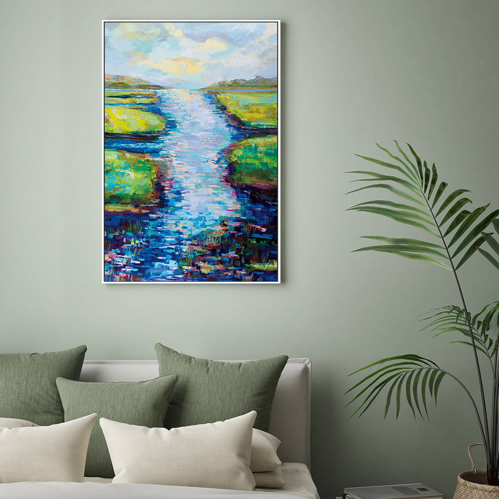 wall-art-print-canvas-poster-framed-Summer Solstice-by-Jeanette Vertentes-Gioia Wall Art