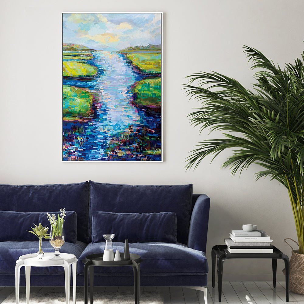 wall-art-print-canvas-poster-framed-Summer Solstice-by-Jeanette Vertentes-Gioia Wall Art